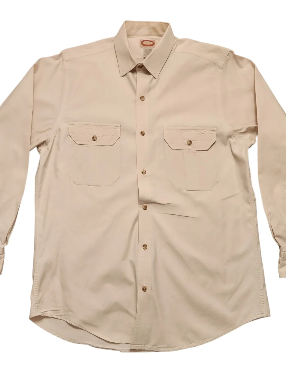 Vintage 1980s Banana Republic Mill Valley Ziegler Safari Shirt Hong Kong Size M